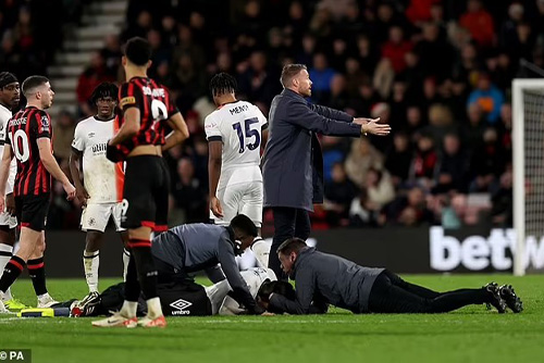 เลื่อนเกมไปก่อน กัปตัน ลูตัน ล้มหมดสติกลางสนาม